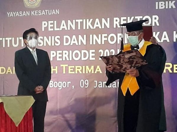 Mantan Ketua BPK Moermahadi Soerja Jadi Rektor IBIK Bogor