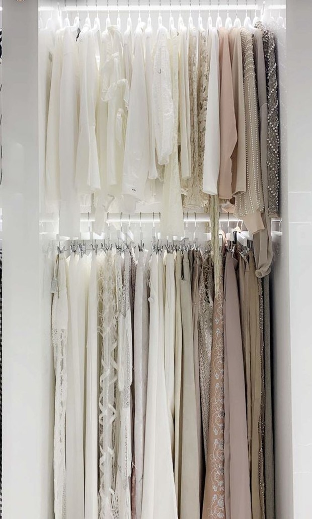 Pinterest.co/jazz Jadi tips bagi yang tidak punya cukup ruang atau unit arak berbeda di lemari.