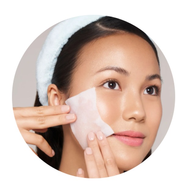 metode terakhir juga menggunakan kapas namun didiamkan layaknya masker.