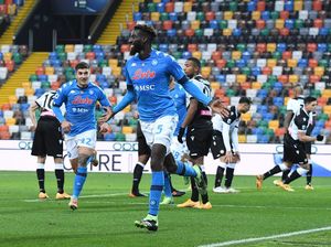 Udinese Vs Napoli: Bakayako Menangkan Il Partenopei 2-1