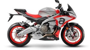 Potret Aprilia Tuono 660, Motor Dua Silinder Seharga Mobil Low MPV