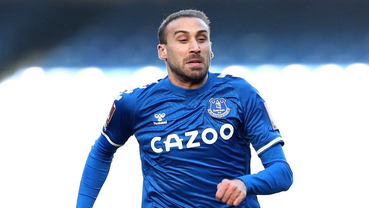 Striker Everton, Cenk Tosun. (Foto: Getty Images/Jan Kruger)