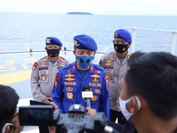 Ditpolairud Kerahkan 8 Kapal-4 Heli Bantu Cari Sriwijaya Air yang Jatuh