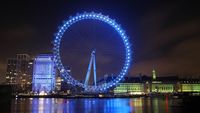 Dukung Tenaga Kesehatan, Landmark di London Menyala Biru