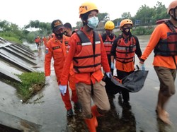 Bocah Asal Sukoharjo Tewas Hanyut di Bengawan Solo