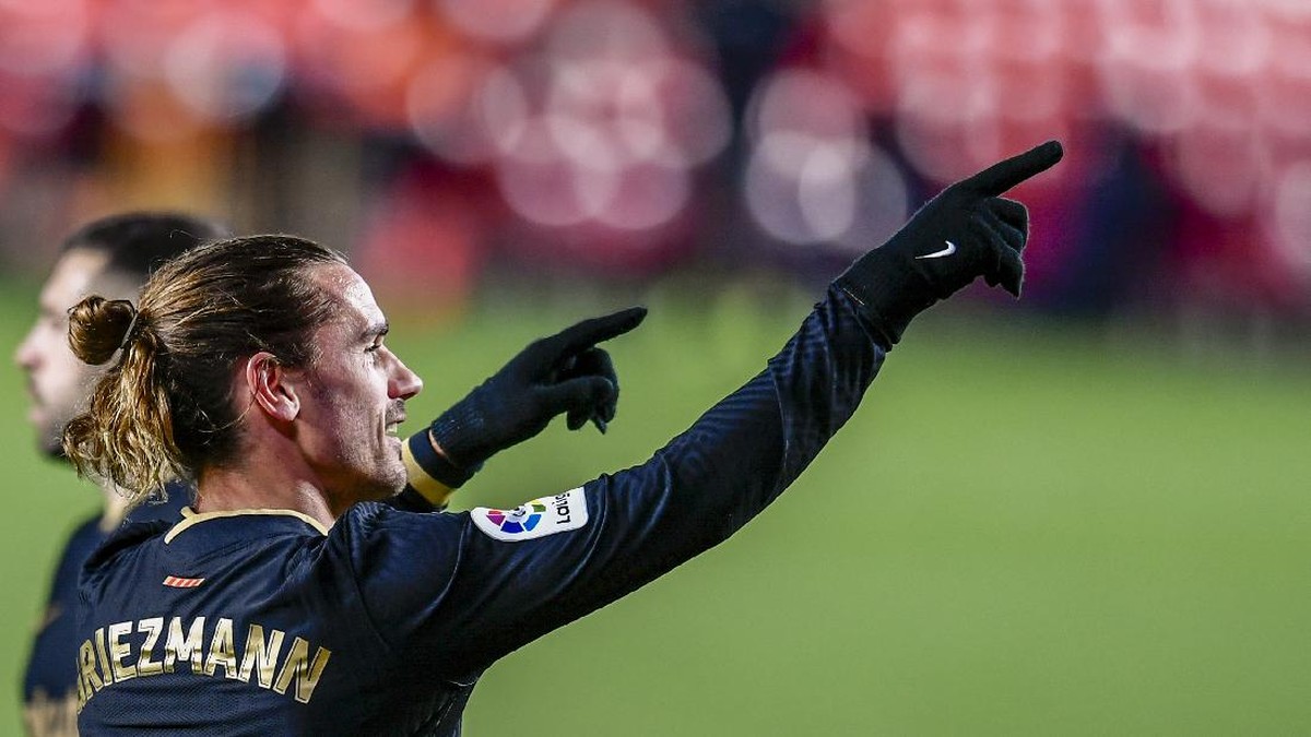 Penyerang Barcelona Antoine Griezmann sangat jarang absen karena cedera (Foto: AP/Jose Breton)