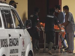 RS Polri Terima 9 Bagian Tubuh Korban Pesawat Sriwijaya Air SJ182