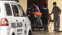 Bagian Tubuh Korban Sriwijaya Air SJ182 Tiba di RS Polri
