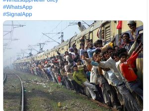 Meme Pengguna WhatsApp Berbondong-bondong Pindah ke Signal