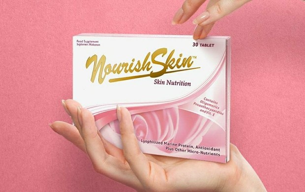 Nourish Skin Skin Nutrition/Foto: Instagram/nourishskin suplemen kulit