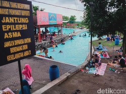 Jelang Pembatasan Kegiatan Besok, Obwis Klaten Tetap Ramai Dikunjungi