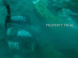 Penampakan Serpihan Pesawat Sriwijaya Air SJ182 di Dasar Laut