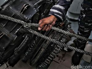 Turbin Pesawat Sriwijaya Air SJ182 Berhasil Diangkat