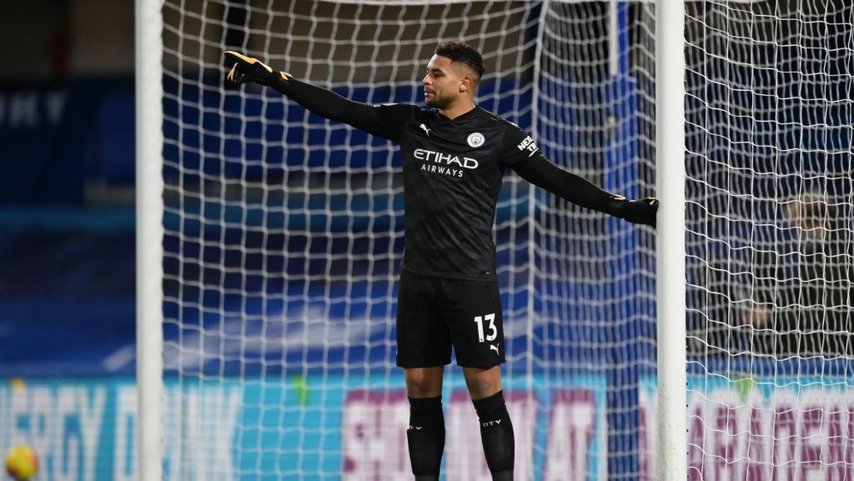 Zack Steffen tampil apik menggantikan peran Ederson (Foto: Getty Images/Shaun Botterill)