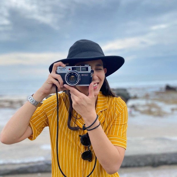 Athira Farina/instagram.com/athirafarina Athira Farina tengah hunting foto/instagram.com/athirafarina