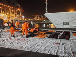 Basarnas Terima Lagi 27 Kantong Terkait Evakuasi Sriwijaya Air SJ182