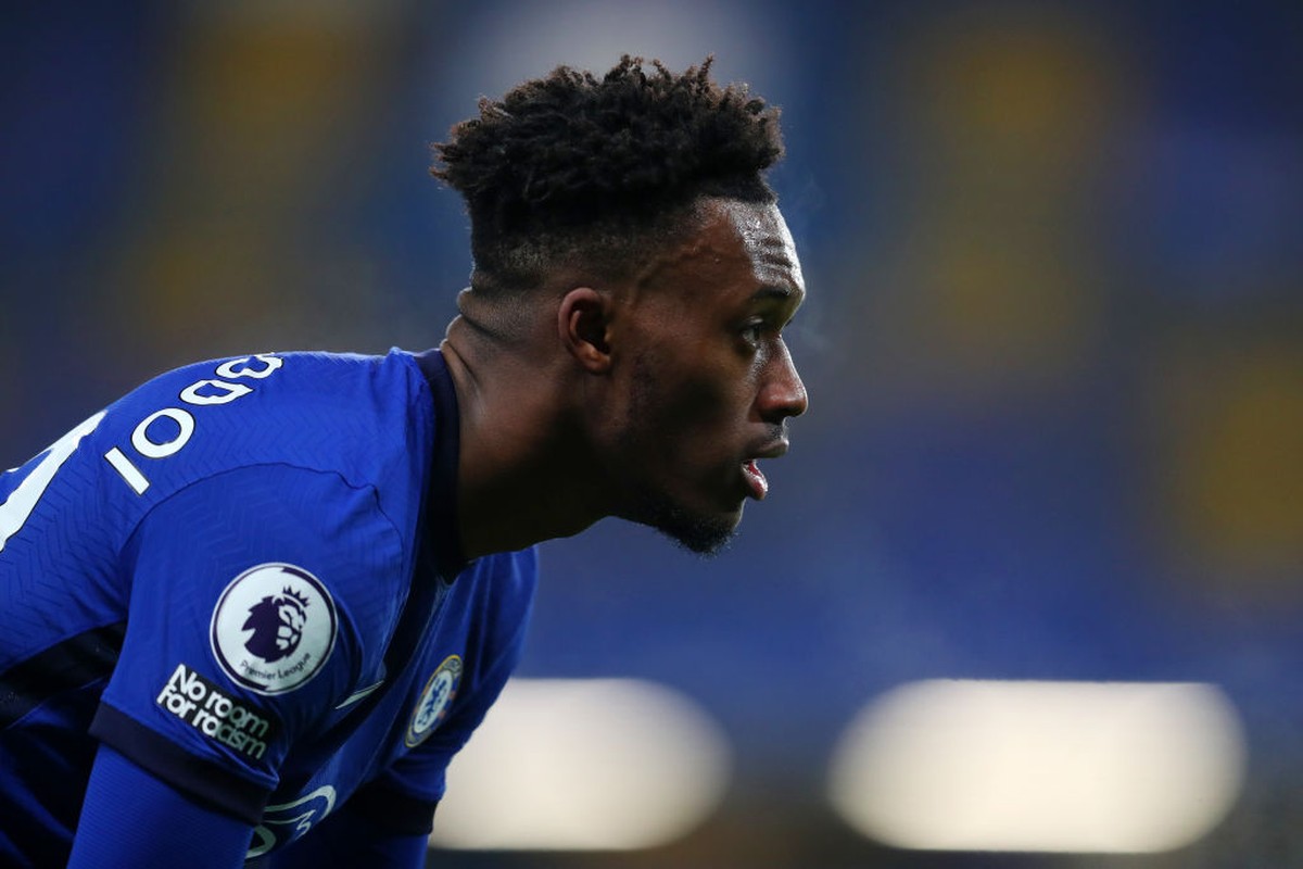 Callum Hudson-Odoi Bahagiakan Frank Lampard (Getty Images/Catherine Ivill)