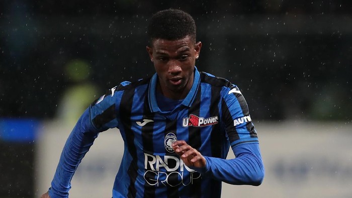 BERGAMO, ITALY - NOVEMBER 23:  Amad Traore of Atalanta BC in action during the Serie A match between Atalanta BC and Juventus at Gewiss Stadium on November 23, 2019 in Bergamo, Italy.  (Photo by Emilio Andreoli/Getty Images)