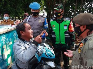Hari Pertama PPKM di Bandung, Pelanggar Prokes Masih Ada