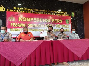 DVI Jelaskan Proses Identifikasi Korban Sriwijaya Air SJ182 Okky Bisma