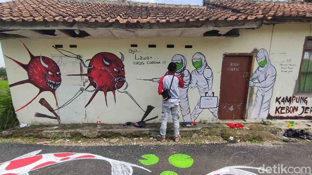 Kampung Lukis Kebon Jeruk Cianjur