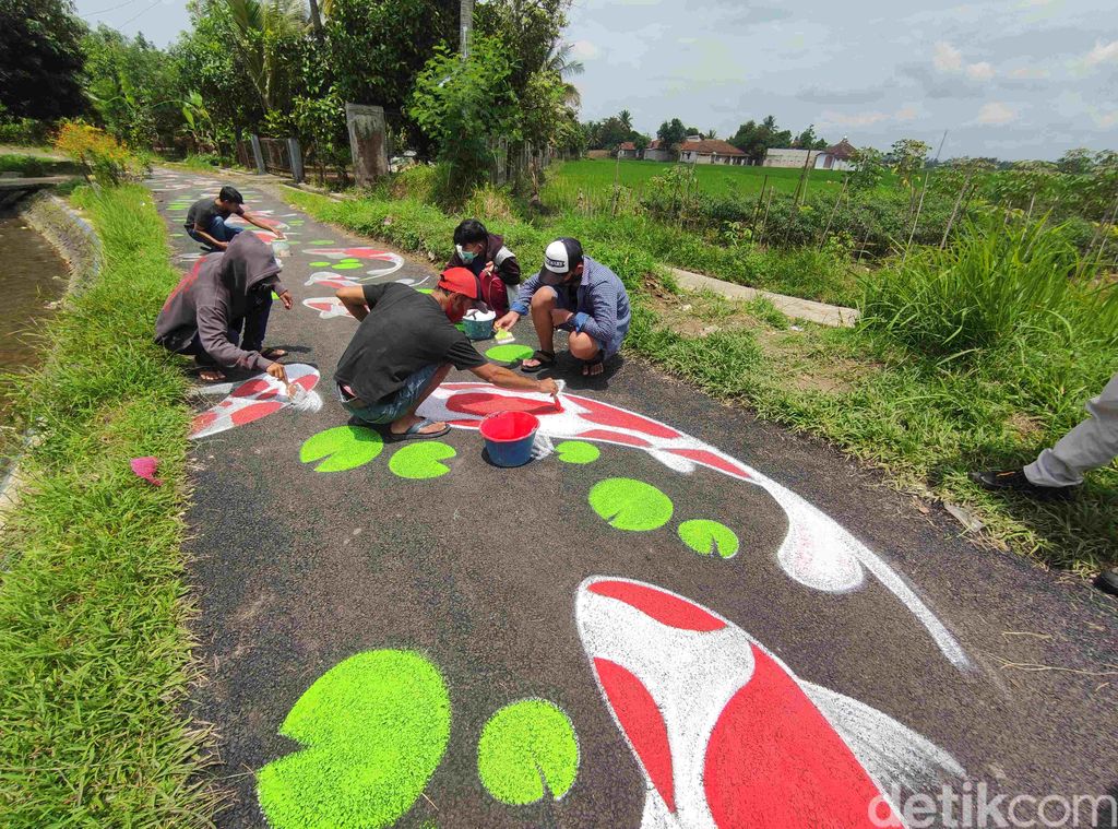 Kampung Lukis Kebon Jeruk Cianjur