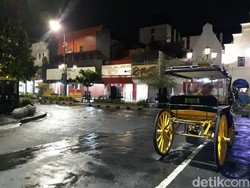 Menengok Suasana Malioboro-Kopi Joss Yogya di Malam Pertama PTKM