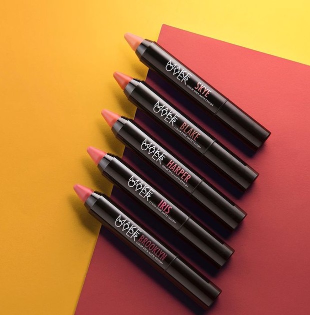 Make Over Color Stick Matte Crayon/Foto : instagram.com/makeoverid Make Over Color Stick Matte Crayon