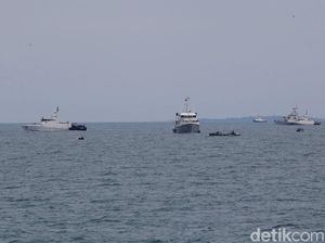 TNI AU Sebut Kondisi Air Laut di Sekitar Jatuhnya Sriwijaya SJ182 Membaik