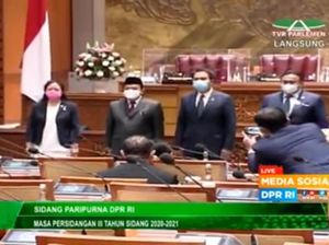DPR Lantik Anggota F-Gerindra Pengganti Soepriyanto yang Wafat Karena Corona