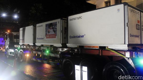 15 Juta Bulk Vaksin Sinovac Tiba di Biofarma Bandung