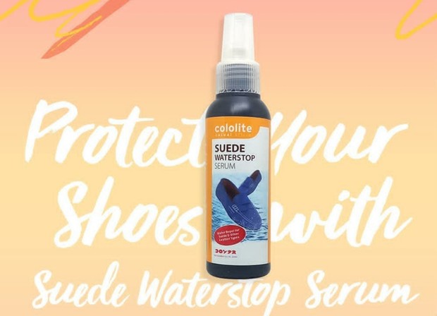 membersihkan sepatu suede