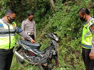 Seorang Biker Tewas Setelah Tabrak Tebing di Jalur Ponorogo-Pacitan