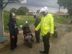 Motor Berpelat Nomor LUNAS PAK Disetop Polisi