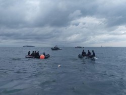 Hari Ke-4 Pencarian, Begini Situasi di Lokasi Jatuhnya Sriwijaya Air SJ182