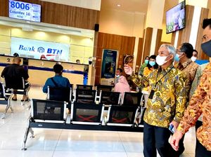 Sidak Penerapan Protokol Kesehatan Layanan Perbankan