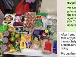 Tempat Pasien HIV/AIDS Ini Tolak Donasi Makanan Demi Lindungi Pasien