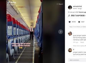 Viral! Video Kondisi Pesawat yang Sepi Setelah Tragedi SJ-182 Viral! Video Kondisi Pesawat yang Sepi Setelah Tragedi SJ-182