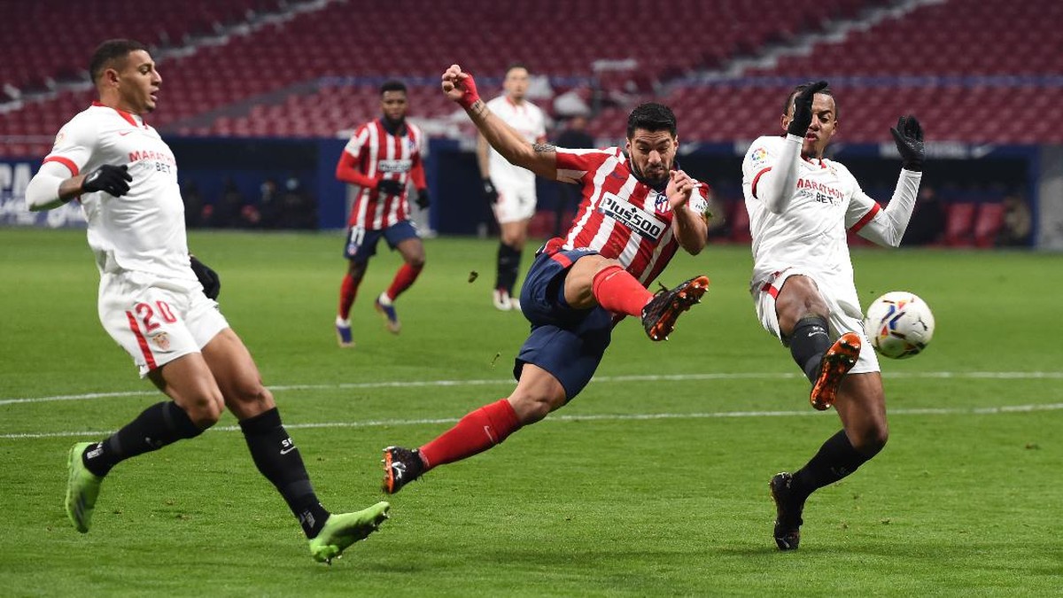Atletico Madrid mengalahkan Sevilla 2-0 dalam lanjutan Liga Spanyol. (Foto: Denis Doyle/Getty Images)