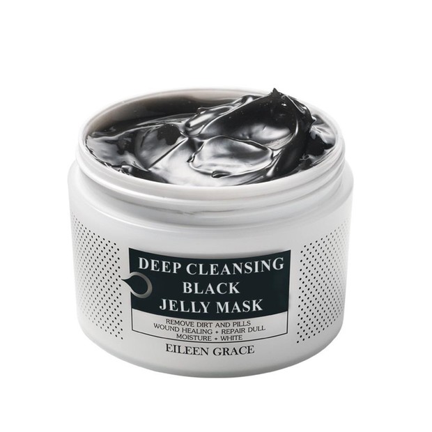 Eileen Grace Deep Cleansing Black Jelly Mask, salah satu masker untuk membersihkan wajah dari komedo / foto: shopee.co.id/eileengrace.id Eileen Grace Deep Cleansing Black Jelly Mask, salah satu masker untuk membersihkan wajah dari komedo / foto: shopee.co.id/eileengrace.id