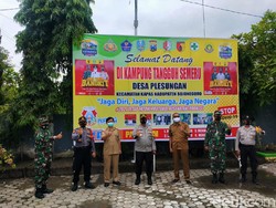 Polisi Aktifkan Lagi 45 Kampung Tangguh Semeru di Bojonegoro