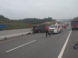 Kecelakaan Maut di Tol Pekanbaru-Dumai, 5 Orang Tewas