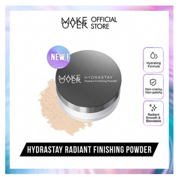 make over hydrastay radiant finishing powder