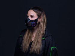Razer Bikin Masker N95 Pintar dengan LED dan Pengeras Suara