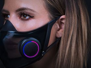Ada Sensor Cahaya, Masker Ini Diklaim Sebagai Masker Terpintar di Dunia