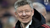 Jangan-jangan, Solskjaer itu sebenarnya Sir Alex Ferguson yang lagi menyamar! (Instagram/brfootball)