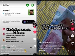 Ojol Terharu Diberi Rp 200 Ribu karena Dedikasinya Antar Makanan