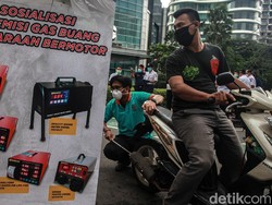 Buruan Uji Emisi Motor Biar Nggak Kena Tilang, Dendanya Lumayan Lho!