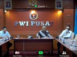 PWI Lakukan Pertemuan Virtual dengan Bamsoet-Menteri UKM Teten Bahas HPN 2021