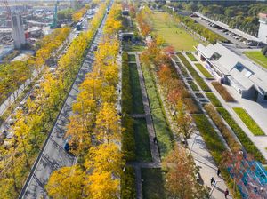 Indahnya Taman Bekas Landasan Pacu di China Indahnya Taman Bekas Landasan Pacu di China